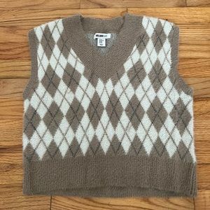 Argyle sweater vest